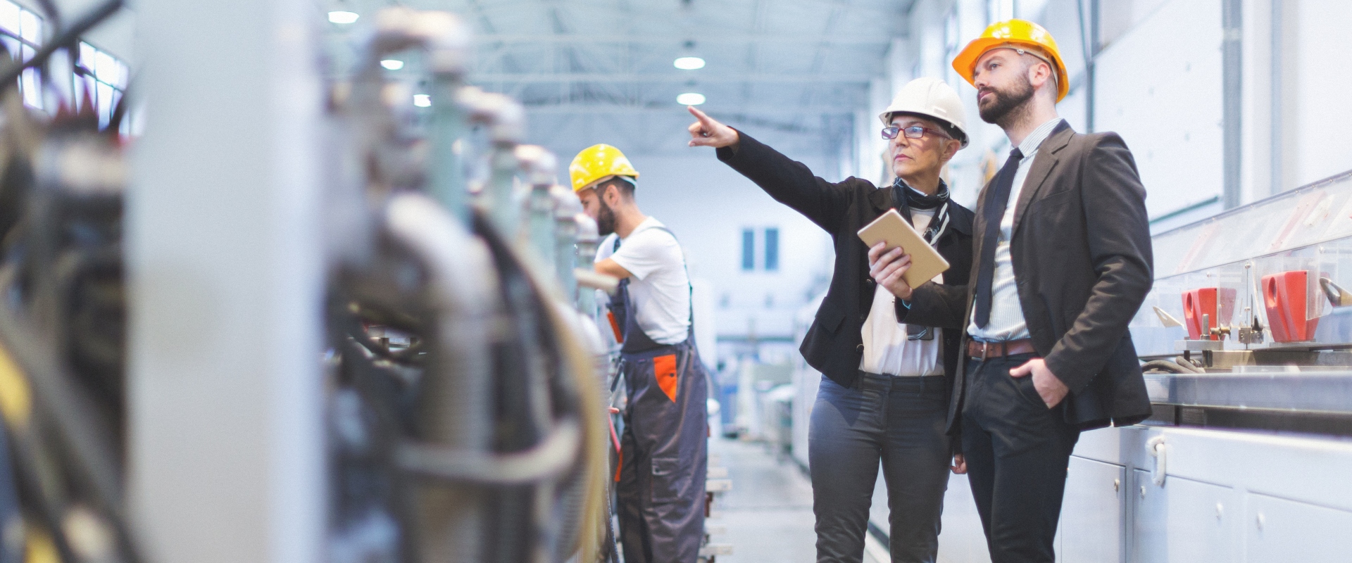 Workers Inspecting