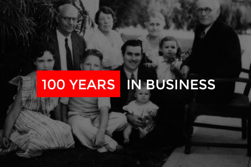 100 years in business