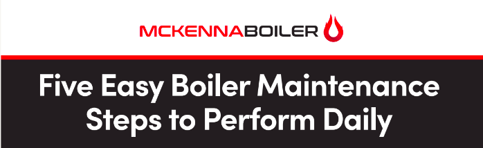 Five Easy Boiler Maintenance Steps to Perform Daily Routine Infographic