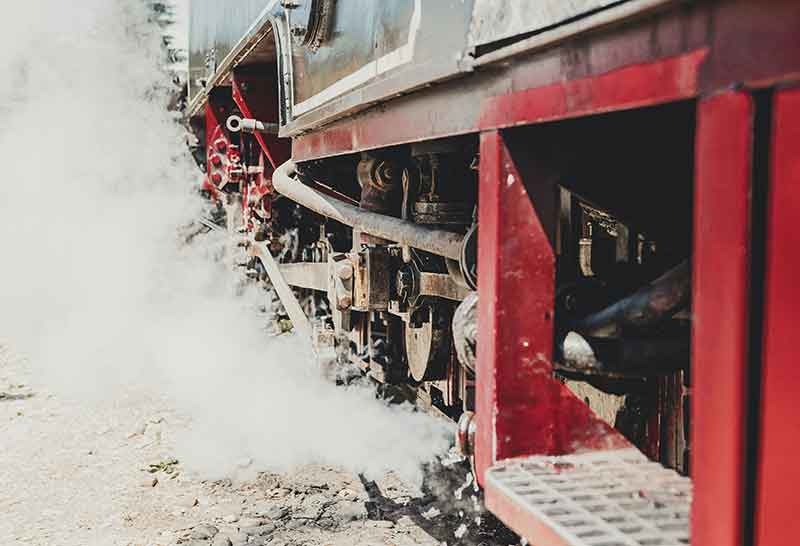 Boiler generating steam power