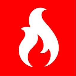 Commercial boiler flame safety icon